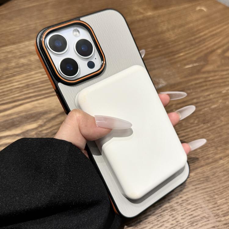 Funda para Teléfono Apple iPhone 12 Pro Max Textura Madera Imitación Magsafe (Rosa)