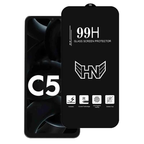 Película de Vidrio Templado de Pantalla Completa con Arco Grande de Aluminio Alto para Xiaomi Poco C55