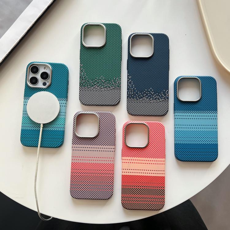 Estuche para Teléfono Magsafe iPhone 14 Marco Protección Lente Metal (Gris Atardecer)