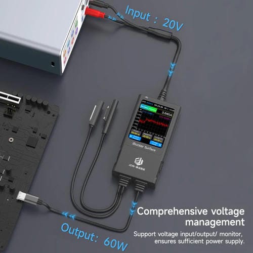 Analizador de Corriente JCID iBooter Serie Surface (2013-2024) (Negro)