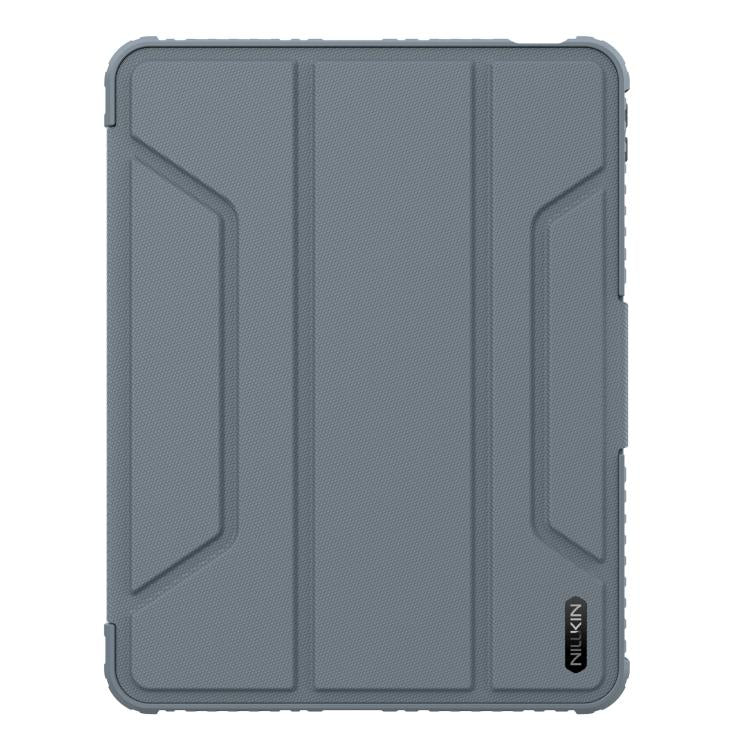 Funda de Cuero Plegable Nillkin Bumper Pro para iPad Air 11 (2024/2025) (Gris)