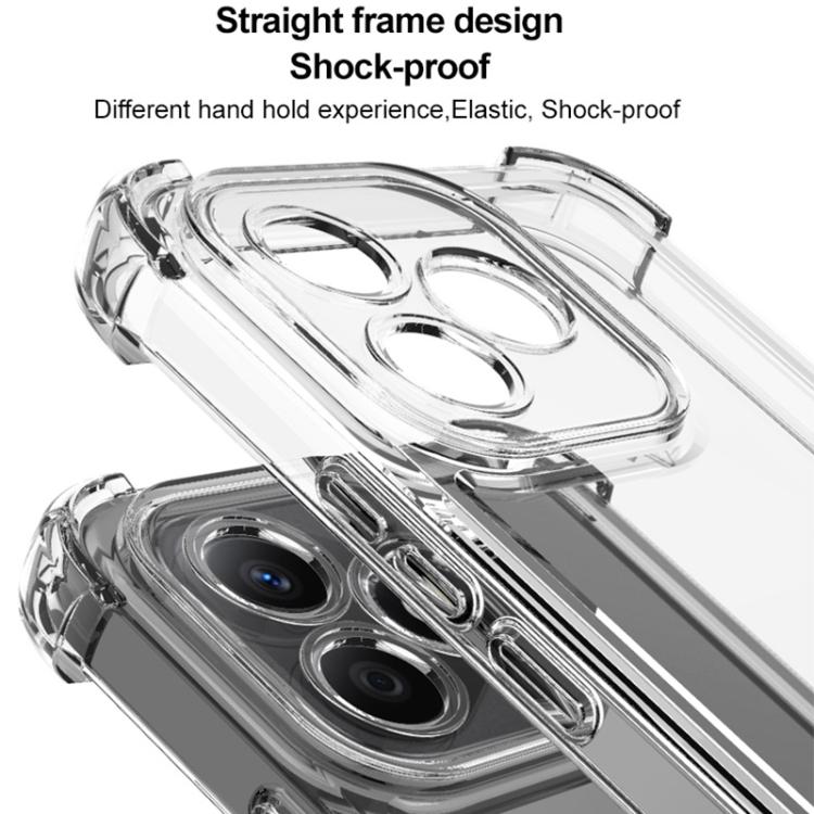 Funda para Teléfono Imak Ux-4 Series para OnePlus Ace 5 y Ace 5 Pro a Prueba de Golpes (Transparente)