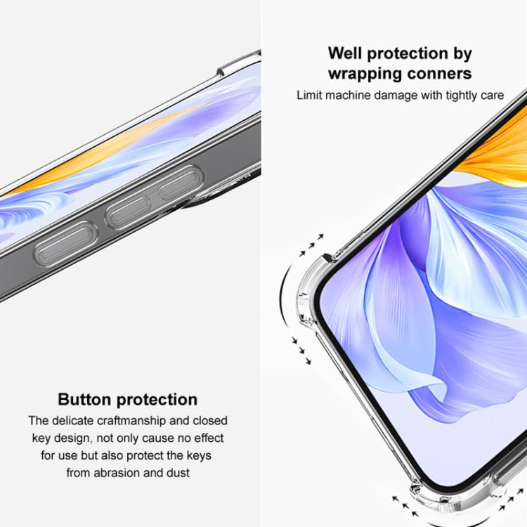 Funda para Teléfono Imak Ux-4 Series para OnePlus Ace 5 y Ace 5 Pro a Prueba de Golpes (Transparente)