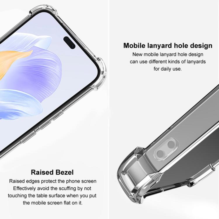 Funda para Teléfono Imak Ux-4 Series para OnePlus Ace 5 y Ace 5 Pro a Prueba de Golpes (Transparente)