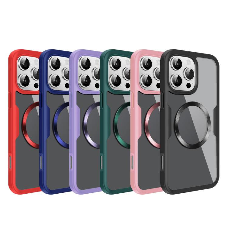 Funda para teléfono Apple iPhone 11 Pro con Magsafe y textura de CD (Azul)