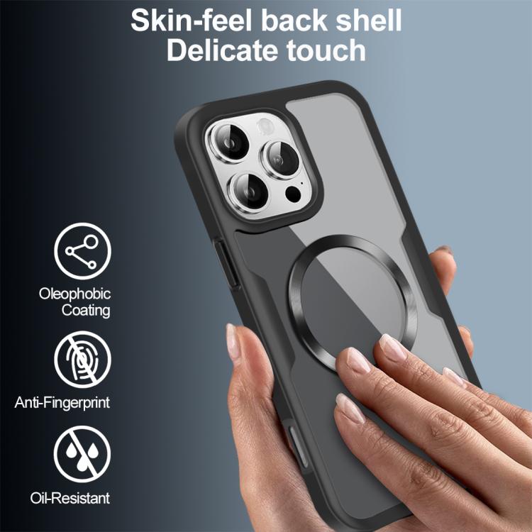 Funda para teléfono Apple iPhone 11 Pro con Magsafe y textura de CD (Azul)