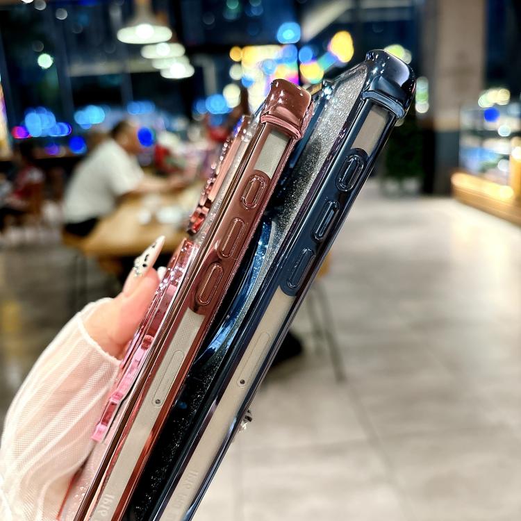 Estuche para Teléfono iPhone 11 con Soporte Magsafe y Película para Lente (Azul)