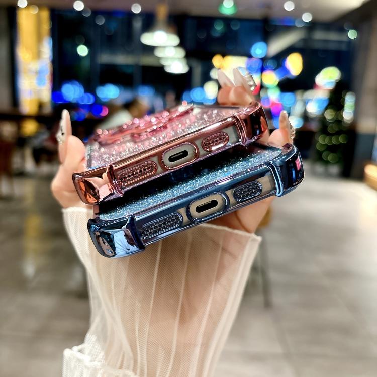 Estuche para teléfono con soporte Magsafe y Película para Lente iPhone 11 Pro (Rosa)