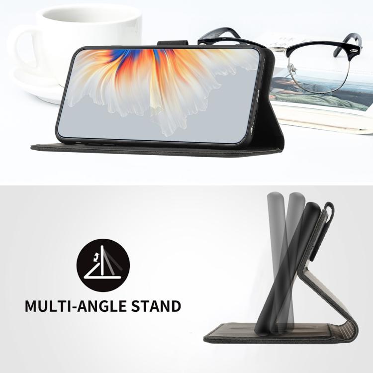 Funda Piel Sintética Itel A48 Diseño Corazón (Negra) para Teléfono