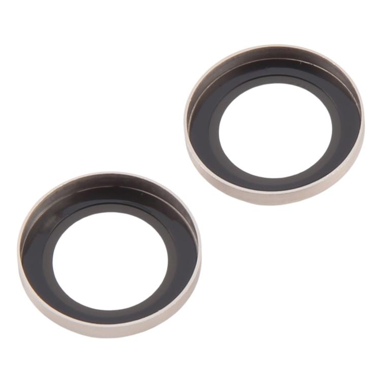 Cubierta de Cámara Trasera Película de Lente de Vidrio Templado 9H para iPhone 15 Plus 15 14 Plus 14 (Plateada)