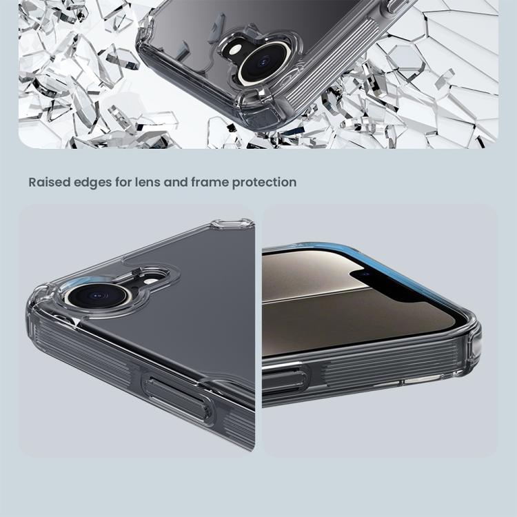 Funda para iPhone 16E Nillkin Ultra Clear PC y TPU (Transparente)