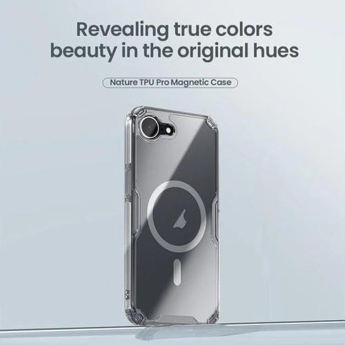 Funda para iPhone 16E Nillkin Ultra Clear Magnetic PC y TPU (Transparente)