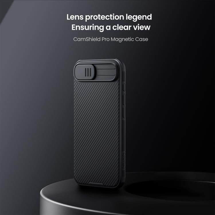 Funda Magnética para PC Nillkin Camshield Pro para iPhone 16E (Negra)