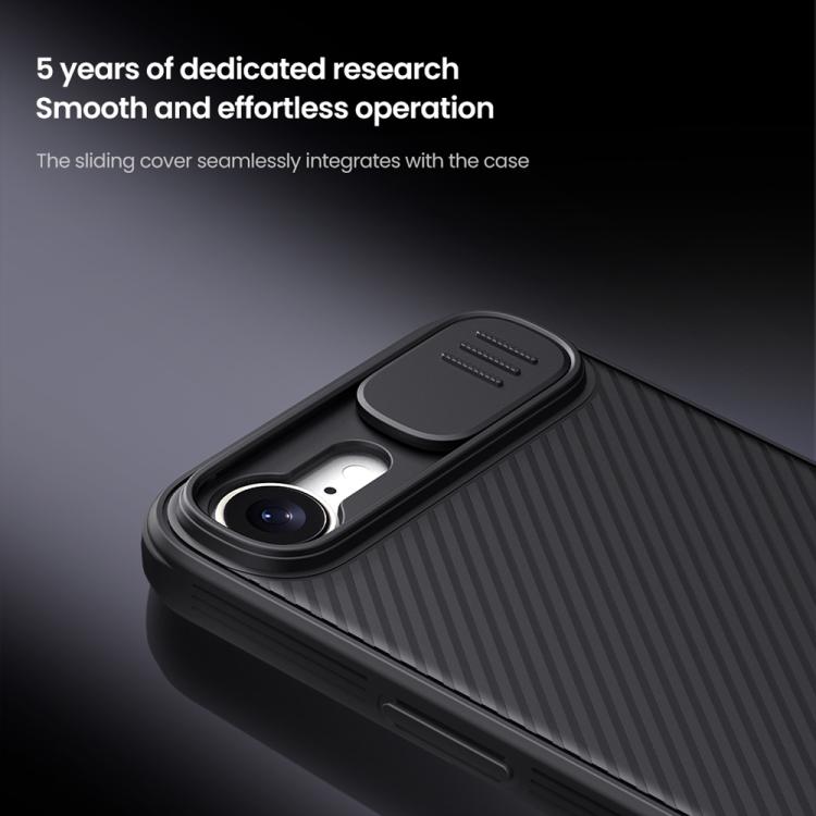 Funda Magnética para PC Nillkin Camshield Pro para iPhone 16E (Negra)