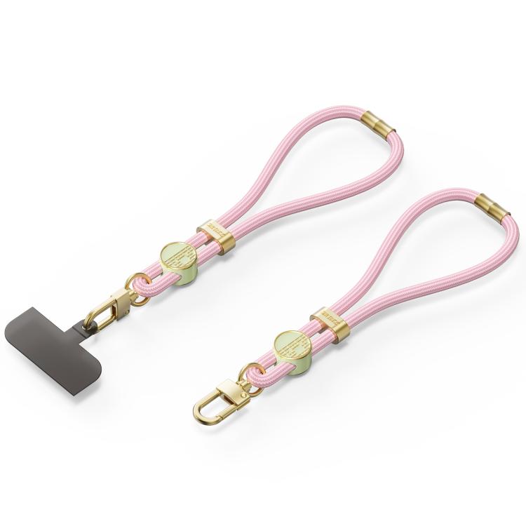 Cordón Ajustable para Teléfono Dux Ducis Garden Diseño de Mosaico (Rosa Claro)