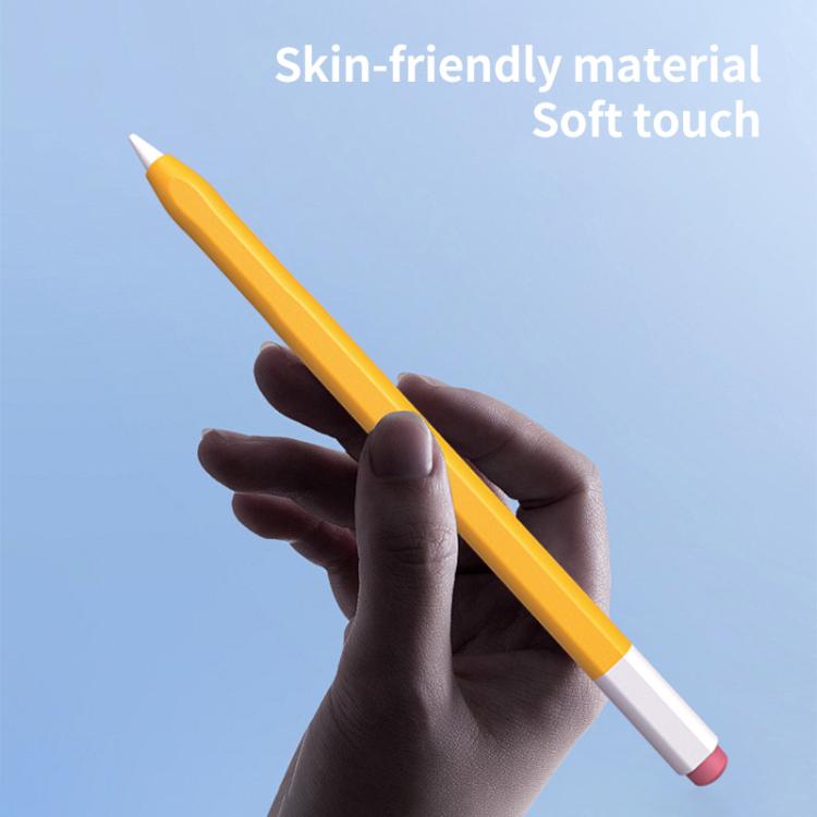 Estuche Protector Silicona Antivuelco Lápiz Óptico Apple Pencil 2/Pro (Rosa)