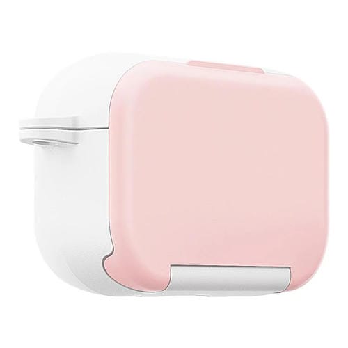 Funda Protectora Silicona Auriculares Airpods 4 (Rosa)