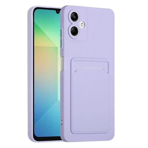 Funda TPU Samsung Galaxy A06 4G/5G Ranura para Tarjeta (Morado)