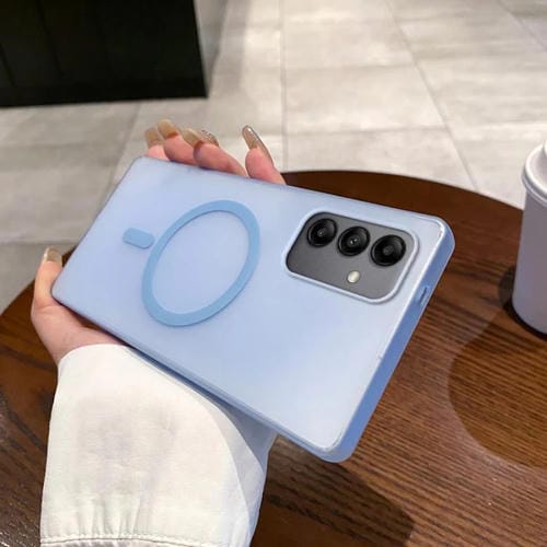 Funda para Teléfono Samsung Galaxy A05S Ice Fog Magsafe para PC (Azul Transparente)