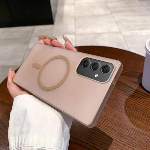 Funda para Teléfono Samsung Galaxy A35 5G Ice Fog Magsafe para PC (Dorada)