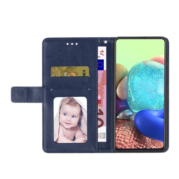 Funda de cuero con tapa y diseño en forma de Y para Infinix Smart 10 Plus 4G (azul)
