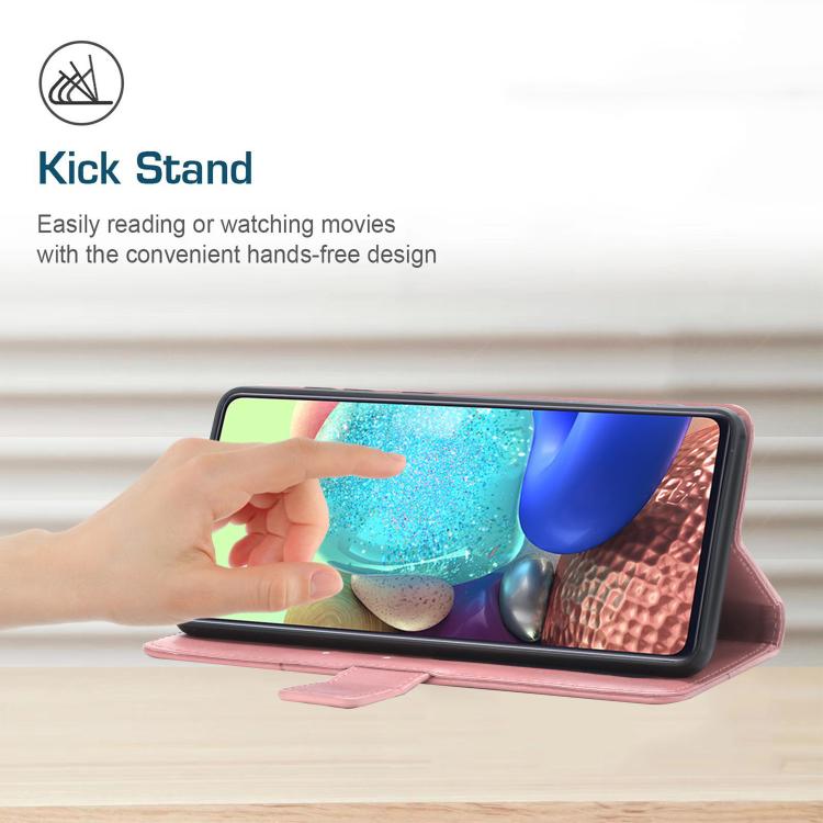 Funda de cuero con tapa y diseño en forma de Y para Infinix Smart 10 Plus 4G (rosa)
