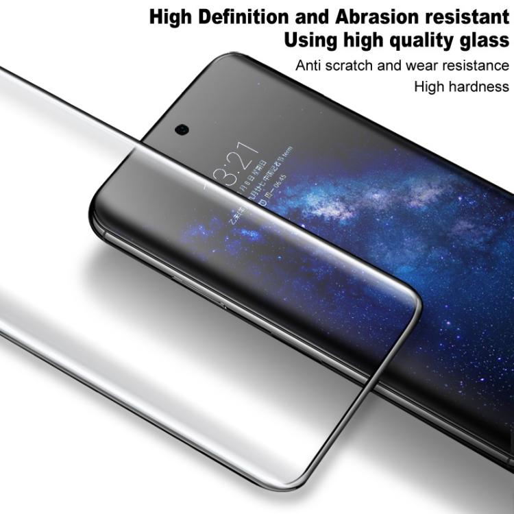 Película Vidrio Templado Curvo 3D Imak para OnePlus Ace 3/12R con Pegamento Completo