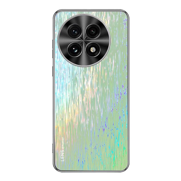 Funda de Acrílico para OnePlus Ace 5 a Prueba de Golpes (Verde)