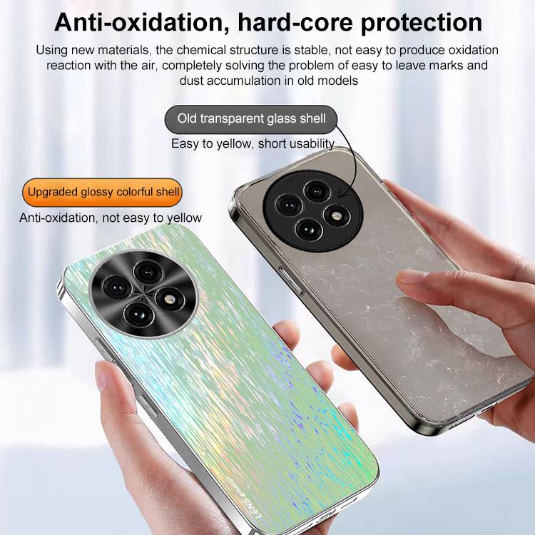 Funda de Acrílico para OnePlus Ace 5 a Prueba de Golpes (Verde)