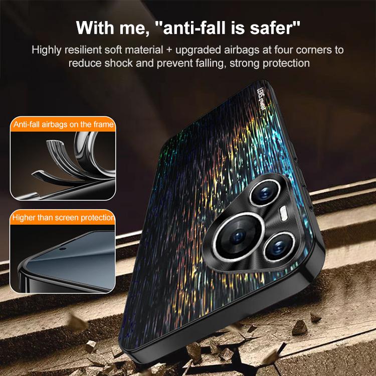 Funda Acrílico Huawei Pura 70 Pro a Prueba de Golpes (Negra)
