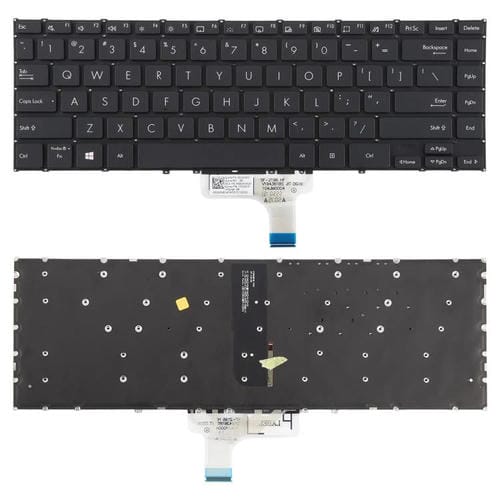 Teclado Retroiluminado Asus Zenbook UX363E UX363EA UX363J UX363JA X371EA UX371 UX371E UX371EA UXF3000 UXF3000E (Negro) (Versión USA)