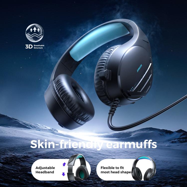 Auriculares para Juegos Joyroom Jhead Jr-Hg2 con Micrófono (Negros)