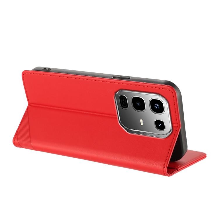 Funda de cuero retro con relieve para Infinix Note 50 Pro+ 5G (rojo)