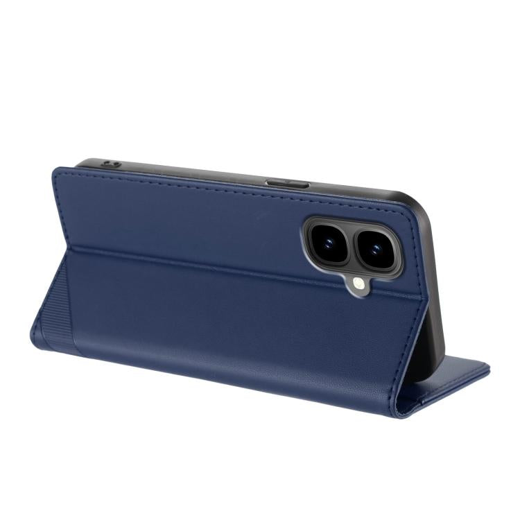 Funda de cuero retro con relieve para Infinix Smart 10 4G (azul oscuro)