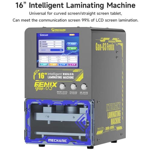 Laminiermaschine Mechanic Gan-03 Fenix 16 Zoll EU-Stecker