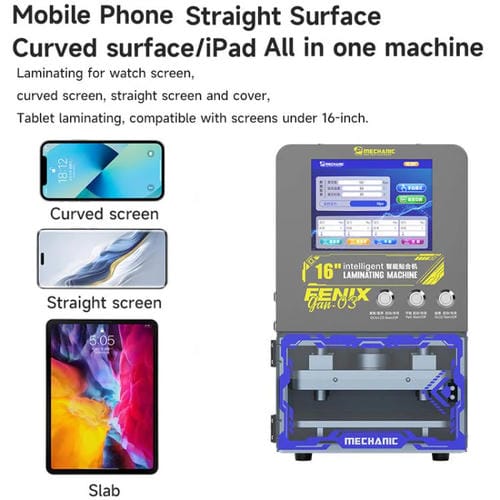 Laminiermaschine Mechanic Gan-03 Fenix 16 Zoll EU-Stecker