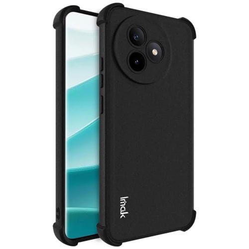 Funda de TPU antigolpes con airbag para Redmi K80 Ultra (negro mate)