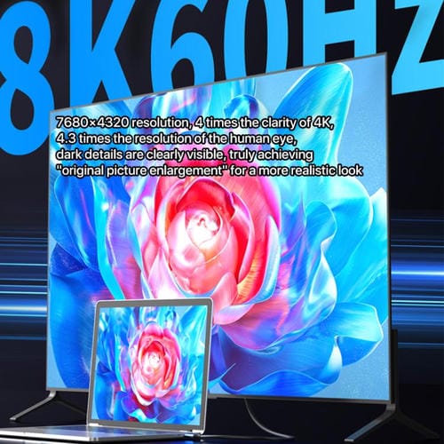 Cable adaptador YCE YCE-V286 Tipo-C a PD3.0 y HDMI 8K (Azul)