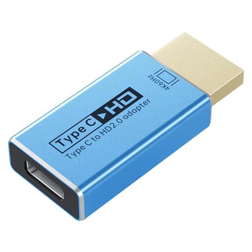 Adaptador Tipo-C a HDMI YCE-V292A 4K (Azul)
