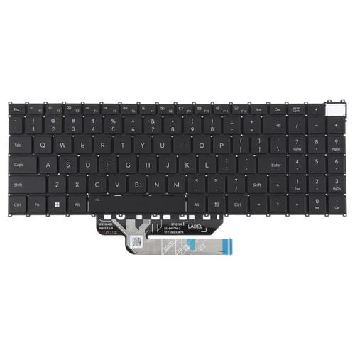 Tragbare Tastatur Honor MagicBook X16 2022 PRO BRN-F56 G561 H76 G56 F561 USA-Version (Schwarz)