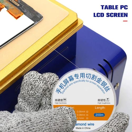 Screen Separation 200 m with Diamond Cutting Wire Diameter 0.06mm