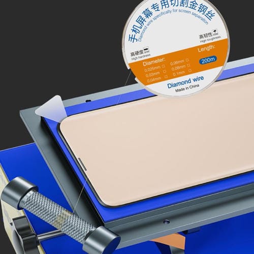 Maschenabstand 200 m mit Diamantschneidedraht Durchmesser 0,03mm