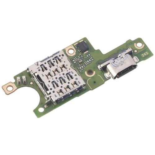Placa Porto de Carregamento para Vivo Y300 5G V2435 com Slot para Cartão SIM (sem Carregamento rápido)