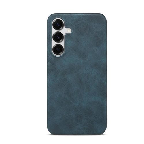 Funda MagSafe con textura retro para Samsung Galaxy S25+ 5G (azul)