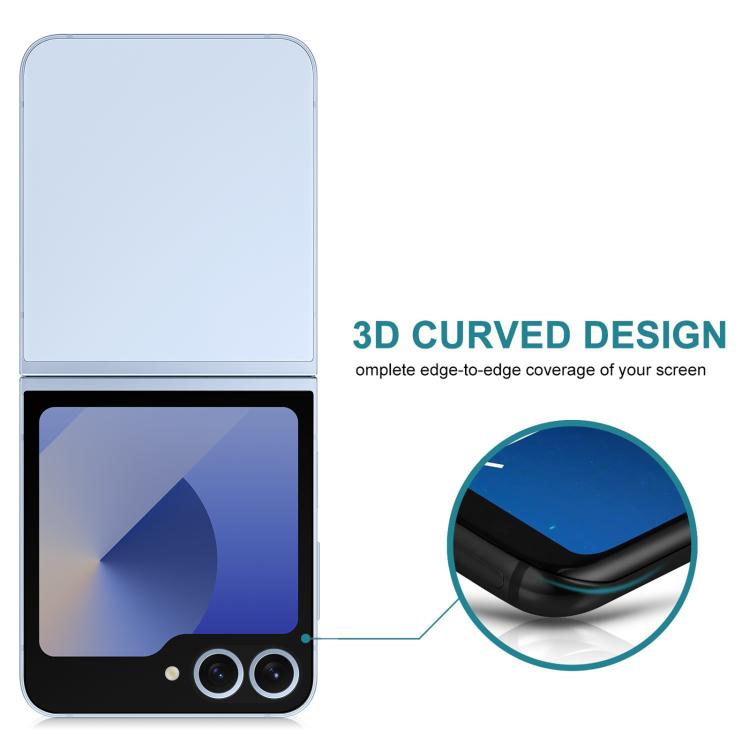 Protector de pantalla de cobertura completa con privacidad de 28 grados para Samsung Galaxy Z Flip7 5G