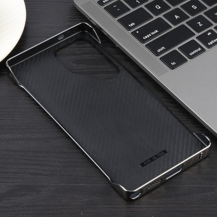 Funda de PC MagSafe antirreflejos, esmerilada, sin marco y galvanizada para Samsung Galaxy S25 Ultra 5G (gris titanio)