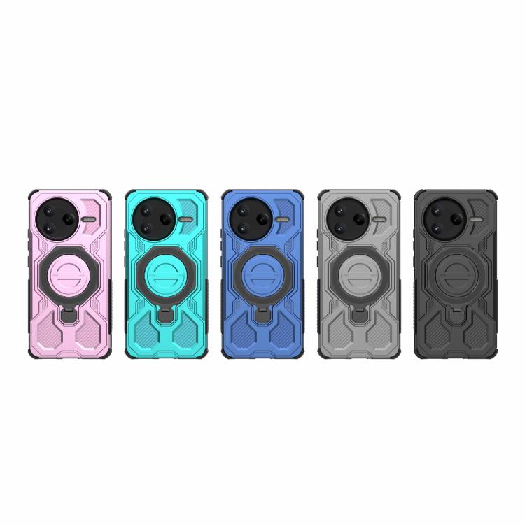 Funda magnética de TPU y PC MagSafe de color sólido para Redmi K80 J-20 (gris)