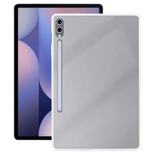 Funda híbrida de TPU y acrílico transparente para Samsung Galaxy Tab S9+/S10+ (transparente)
