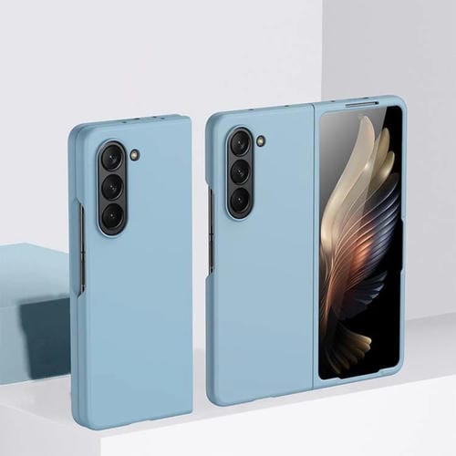 Funda de PC ultrafina a prueba de golpes Kalebol para Samsung Galaxy Z Fold6 (azul cielo)