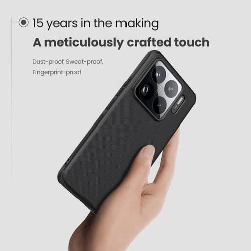 Funda magnética NILLKIN Frosted Shield Pro Magsafe para Xiaomi 15S Pro (negra)